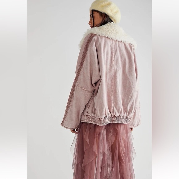 STUNNING! Free People upgraded denim jacket - Picture 2 of 16